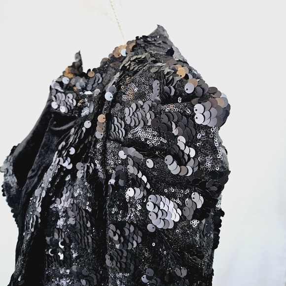 NWT BLANKNYC Audrey Sequin Jacket size X-small - Picture 12 of 15